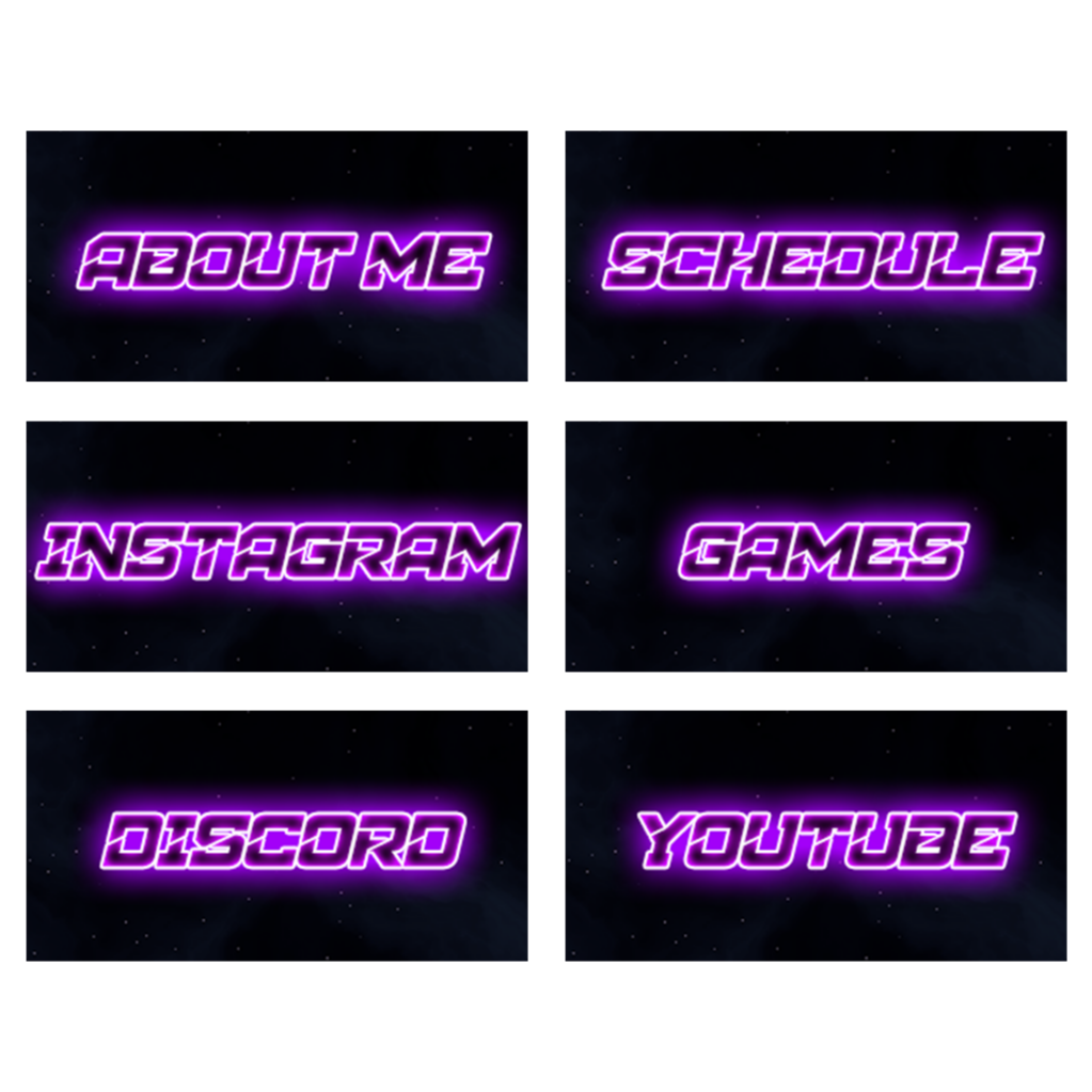 Twitch Panels